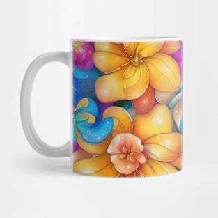 Whimsical Flowers Mug